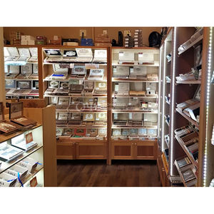 Humidores <span class=keywords><strong>de</strong></span> Cigarros con Iluminación LED al por Mayor, <span class=keywords><strong>Vitrina</strong></span> <span class=keywords><strong>de</strong></span> Doble Puerta para Tienda <span class=keywords><strong>de</strong></span> Tabaco con Madera <span class=keywords><strong>de</strong></span> <span class=keywords><strong>Cedro</strong></span> Español - Product Image 6