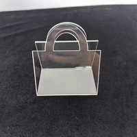 Cadeaux personnalisés pour mariage et fête de Thanksgiving, boîte cadeau en acrylique gravée au laser, sacs personnalisés écologiques de haute qualité, perle JCAY