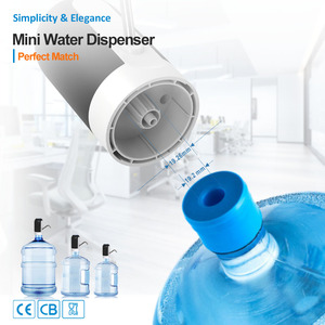Dispensador <span class=keywords><strong>de</strong></span> <span class=keywords><strong>Agua</strong></span> Portátil Automático con Carga USB Micro-B, Bomba para Botellas <span class=keywords><strong>de</strong></span> <span class=keywords><strong>Agua</strong></span>, Soporte para Bidones <span class=keywords><strong>de</strong></span> 5 Galones, Plástico, para RV, Escritorio - Product Image 5