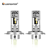 Luxfighter Q35 Mini E60 Lampu Otomatis Plug and Play Kecerahan Tinggi Bohlam Lampu LED untuk Mobil Truk Sepeda Motor Model X5 A4 A8
