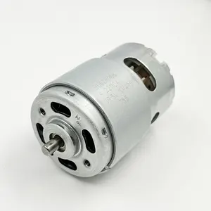 电动工具钻锯用RS-755WC-8017碳刷动力电机DC 18V 19.5V 22600RPM高速大扭矩短轴