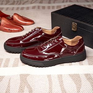 Chaussures habillées classiques en cuir véritable faites à la main pour homme, modèle 2025 – Confortables pour mariage, fêtes, bureau, finition brillante - Product Image 6