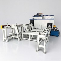 Horno de calentamiento industrial de aluminio de 700T, 20KW, 380V, con PLC y calentador de múltiples bloques para prensa de extrusión, África