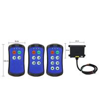 Télécommande sans fil industrielle A400 à 4 boutons et une seule vitesse pour palan et hayon élévateur