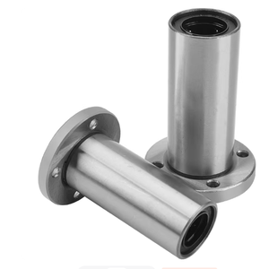 Roulement linéaire à bride ronde LMF, manchon en bronze graphite, tolérance de dimensionnement étendue personnalisée, autolubrifiant, OEM - Product Image 1