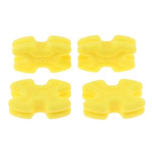 משתיקי רעשים לקשתות מורכבות בעלות גפיים מפוצלות, זוג אחד, גומי לקשתות, בולמי רעידות, מייצבי רטט - Product Image 1