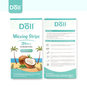 Strisce Depilatorie a Freddo al Cocco <span class=keywords><strong>per</strong></span> <span class=keywords><strong>Viso</strong></span> e Corpo, Adatte a Tutti i Tipi di Pelle - Product Image 5