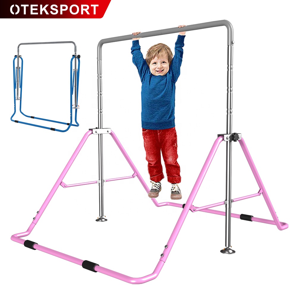 Спорт, детский тренажерный зал, тренировка дома, гимнастика, дети, горизонтальный бар