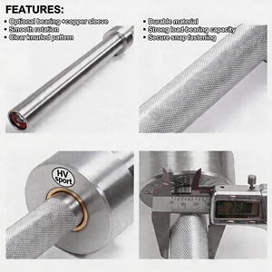 Barra de Pesas Cromada de Alta Resistencia para Levantamiento de Pesas, Barra de Acero de 2.2M y 20KG, la Más Vendida - Product Image 3