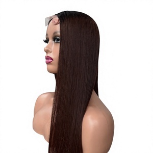 ผมแท้เวียดนาม แบบตรงสีน้ำตาล ราคาโรงงานโดยตรง SDD - Product Image 1