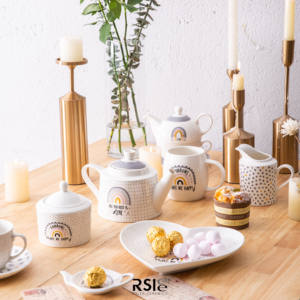 2026 Rslee Design Serie Blu in Porcellana Bone China, la Più Creativa e Innovativa Serie di Stoviglie in Ceramica - Product Image 5