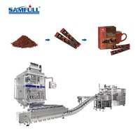 Machine à emballer automatique Samfull à plusieurs voies pour colorants alimentaires boissons mélanges poudre sachet machine de remplissage pack boisson énergisante poudre
