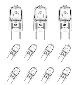उच्च गुणवत्ता वाले कारखाने मूल्य डाइमिबल लाइट हैलोजन बल्ब जी 8 120 वी 20w 35w 50w हैलोजन लैंप - Product Image 1