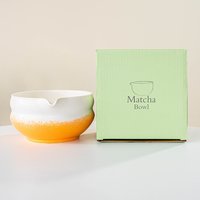 Bol à matcha en céramique Dingyue Japandi, bol à matcha en verre, boîte cadeau