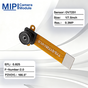โมดูลกล้อง OV7251 Global Shutter MIPI ความเร็ว 120fps VGA ขาวดำ สำหรับ AR VR โดรน ระบบติดตามออปติคอลโฟลว์ และการมองเห็นด้วยเครื่องจักร - Product Image 2