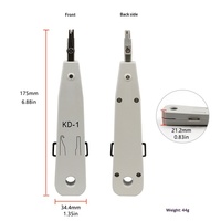 Outil de sertissage KD-1 pour câbles réseau, outil de terminaison à impact pour panneau de brassage 110 et module RJ45