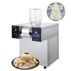 Restaurant Use Ice Slicer Machine China Manufactory Korea Bingsu Ice Maker Machine Snack Bars Korean Bingsu Machine