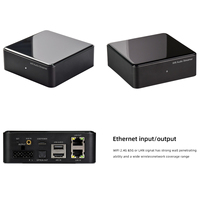 Cloudyx CL-BOX PRO Récepteur Audio Stéréo Sans Fil WiFi 2.4G&5G BT 5.4 Amplificateur Domestique Prise en Charge Multiroom Télécommande Aluminium