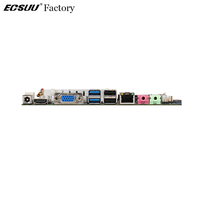 Nueva Placa Base Industrial Mini ITX X86 con Intel 3865U, DDR4 de 16 GB de Canal Único, SATA, 10 Puertos USB y 6 Puertos COM