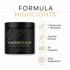 Customized Certified Health Supplement 400mg Magnesium L-Threonate L-Theanine Capsules Improve Immunity Nutrient Fortifier - Product Image 2