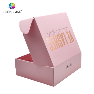 Tùy Chỉnh Lớn Hộp Các Tông Hoodies Quần Áo Hat Giày Đóng Gói Sóng Vận Chuyển Gửi Gói Màu Hồng Hộp Cho Bao Bì - Product Image 6