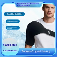 Compresse réutilisable en gel solide chaud et froid pour le cou et les épaules, sac de gel protecteur d'épaule, poche de glace pour le cou, Classe II