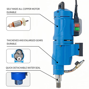 전문가용 2단 변속 255mm 다이아몬드 코어 드릴링 머신 모터 구동 공구 및 콘크리트 공구 드릴링 머신 - Product Image 3