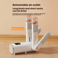 Séchoir à chaussures électrique portable, désodorisant et sécheur de chaussures pour bottes, baskets et chaussures d'extérieur