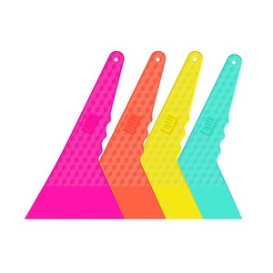 YKL Car Window Tinting <b>Tool</b> Triangular Squeegee Textured Hard Plastic Solar Film Glass Application <b>Tool</b> - Product Image 3
