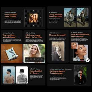 Smartphone Blackview Oscal Pilot 3 5G robuuste telefoon 12GB+256GB nachtzichtcamera 6.78 inch Android 15 mobiele telefoons - Product Image 5