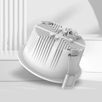 Plafonnier LED encastré rond 7W certifié CE RoHS SAA, éclairage LED encastré IP44