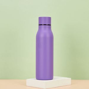 Popular Outdoor Small Mouth Vacuum <b>Bottle</b>, American Style Stainless Cup with Carry Strap for Hiking Climbing and Camping - Product Image 4