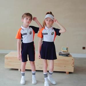 Uniformes Escolares <span class=keywords><strong>de</strong></span> Verano 2024, Estilo Británico Universitario, Uniformes para Maestros y Estudiantes <span class=keywords><strong>de</strong></span> Primaria y <span class=keywords><strong>Secundaria</strong></span> - Product Image 1