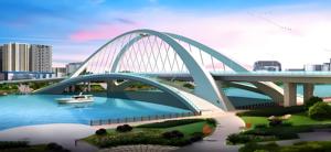 هيكل فولاذية مسبقة الصنع ، جسر معدني للمشاة ، هيكل فولاذية مرتفع - Product Image 5