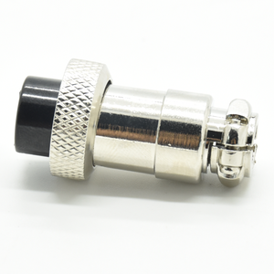 Không thấm nước kết nối hàn GX 6 pin bạc-mạ liên hệ với cảm biến Cáp Nam Nữ cắm Bảng điều chỉnh Núi Hàn cáp kết nối - Product Image 2