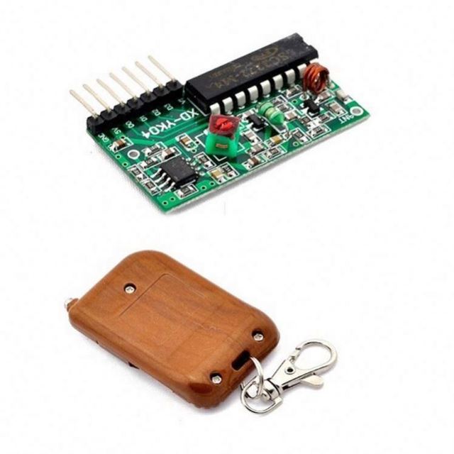 2262 Four Ways 4 CH Key W eless Remote Control Module Kit ASK Decoding Receiver Board