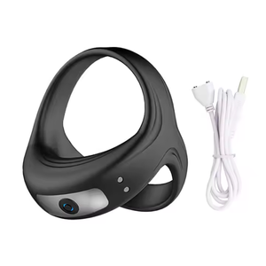 <span class=keywords><strong>Anillo</strong></span> Vibrador para Pene, Recargable por USB, con 10 Velocidades, Impermeable IPX7, Juguete Sexual para Parejas para Mejorar el Placer - Product Image 5