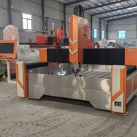 Máquina CNC Multifuncional de Doble Cabezal y Doble Husillo para Grabado y Corte de Piedra, Granito, Mármol y Lápidas