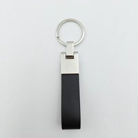 Bracelet de luxe avec logo gravé personnalisé porte-clés en cuir artificiel porte-clés de voiture promotionnels de qualité supérieure et mousquetons