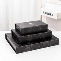 LOKYO Custom Printed Logo Großhandel Schwarz Design togo Einweg Bento Food Box zum Mitnehmen Sushi Verpackungs boxen mit Magnet