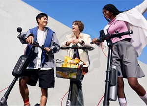 Trottinette électrique pliable légère SegRide avec écran de 3 pouces, 800W, 36V, autonomie de 46 km, <span class=keywords><strong>Ninebot</strong></span> E3 Pro Smart - Product Image 6