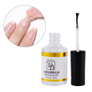 Uzun ömürlü şeffaf akrilik toz OEM şişe özel etiket jel lehçe toptan basın tırnak ambalaj tırnak jeli lehçe - Product Image 1