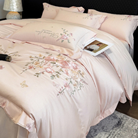 Nouvel ensemble de broderie de classe A, 60 pièces, en coton à fibres longues, pour artisanat, broderie romantique, linge de lit, maison d'hôtes, mariage, hôtel, vente en gros