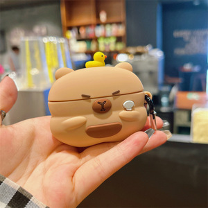 2025 nouveauté couverture pour <span class=keywords><strong>AirPods</strong></span> 4 étui 3D dessin animé mignon étui pour écouteurs pour <span class=keywords><strong>AirPods</strong></span> <span class=keywords><strong>Pro</strong></span> 2 housse en Silicone souple pour <span class=keywords><strong>AirPods</strong></span> 1 2 3 - Product Image 2