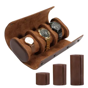 MAVOBO礼品包装套装豪华皮革黑色手表盒男士手表盒