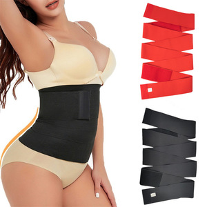 Fascia avvolgente per la vita modellante per il corpo da donna mi strappa la fasciatura dimagrante avvolgente la pancia <span class=keywords><strong>3M</strong></span> 4M 5M 6M cintura addominale - Product Image 2