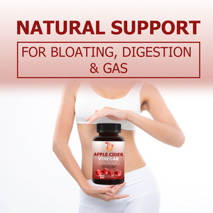 Capsules de vinaigre de cidre de pomme en marque privée OEM pour une digestion saine et un soutien immunitaire, capsules de suppléments de vitamine D3 et de zinc - Product Image 3