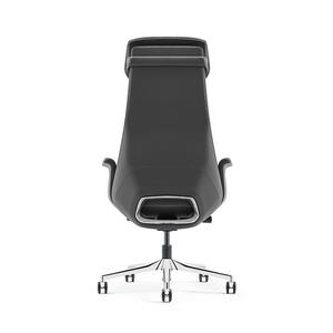 Chaise de bureau de direction en cuir de luxe, mobilier de bureau moderne ergonomique de haute qualité - Product Image 6