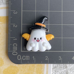 Accessoires de décoration en résine pour Halloween : fantômes, citrouilles, chats noirs, dessins animés, pour impression DIY, coques de téléphone à <span class=keywords><strong>colle</strong></span> crème, pinces à cheveux - Vente transfrontalière - Product Image 6