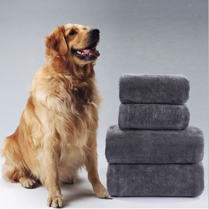 Serviette de bain en microfibre <span class=keywords><strong>pour</strong></span> <span class=keywords><strong>chien</strong></span>, serviette douce et super absorbante, séchage rapide, produit d'extérieur, usine - Product Image 1